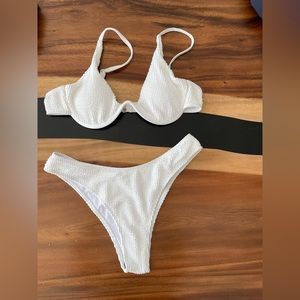 Bikini Set: White Size M
